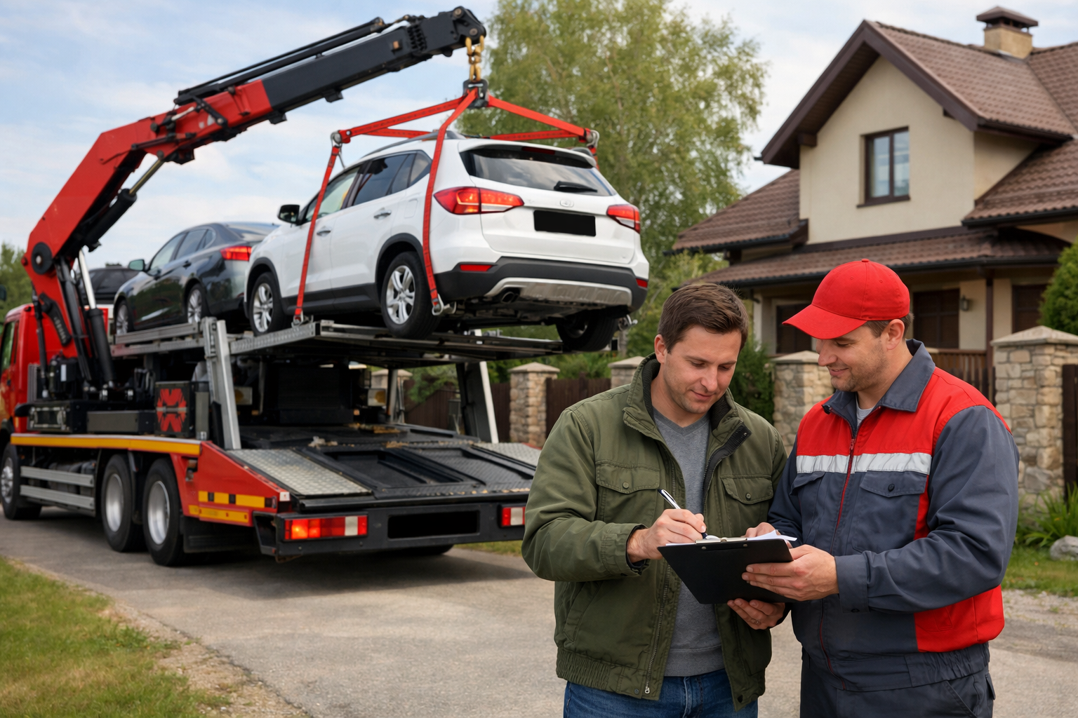 Доставка авто на автовозе