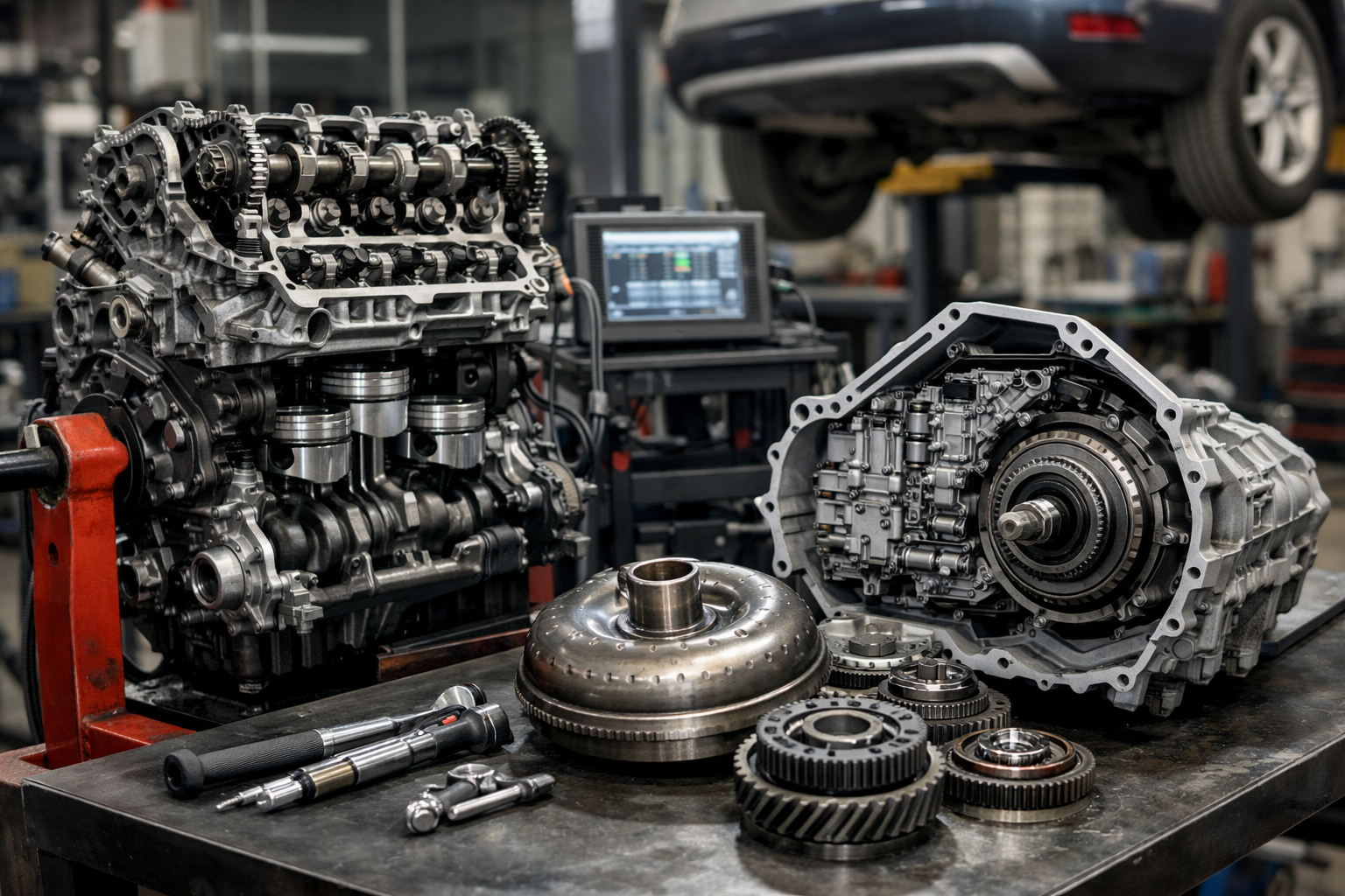 Ремонт двигателей и АКПП
